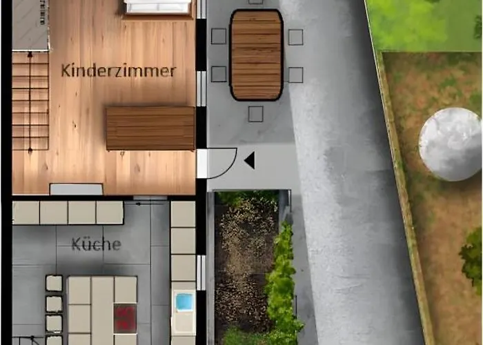 Casa vacanze Loft House 170qm, Central, Own Garden, Parking Lot Offenbach am Main