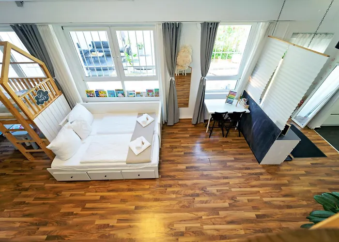 Loft House 170qm, Central, Own Garden, Parking Lot * Offenbach am Main