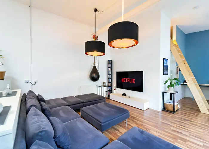 Loft House 170qm, Central, Own Garden, Parking Lot Casa vacanze *